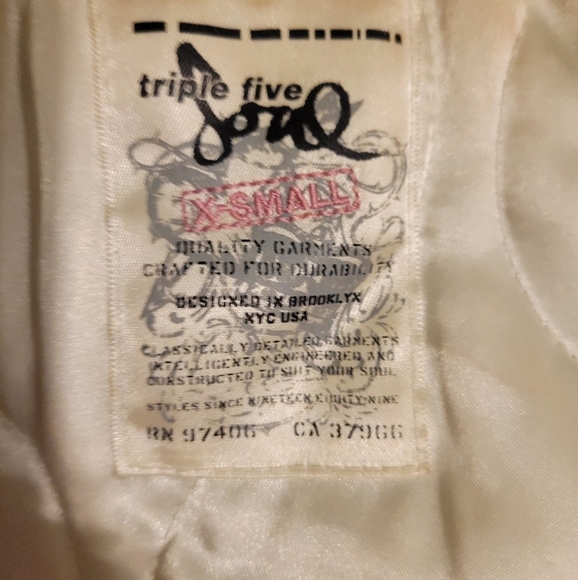 T5S 555Soul Triple 5 Soul Womans Plaid Winter Coat - Picture 2 of 8